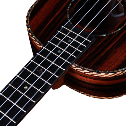 Heartland Tenor Ukulele Ebenholz mit EQ