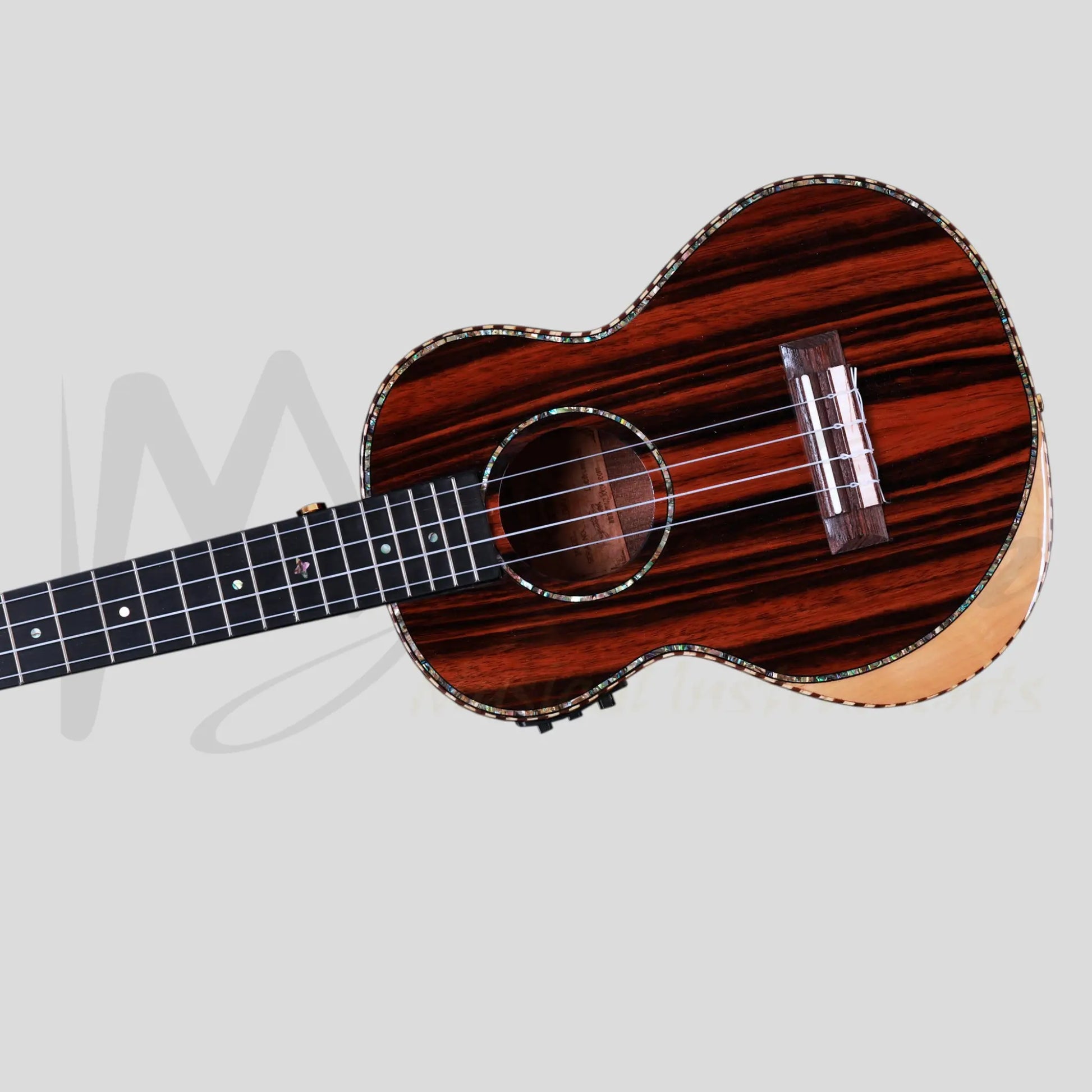 Heartland Tenor Ukulele Ebony With Eq