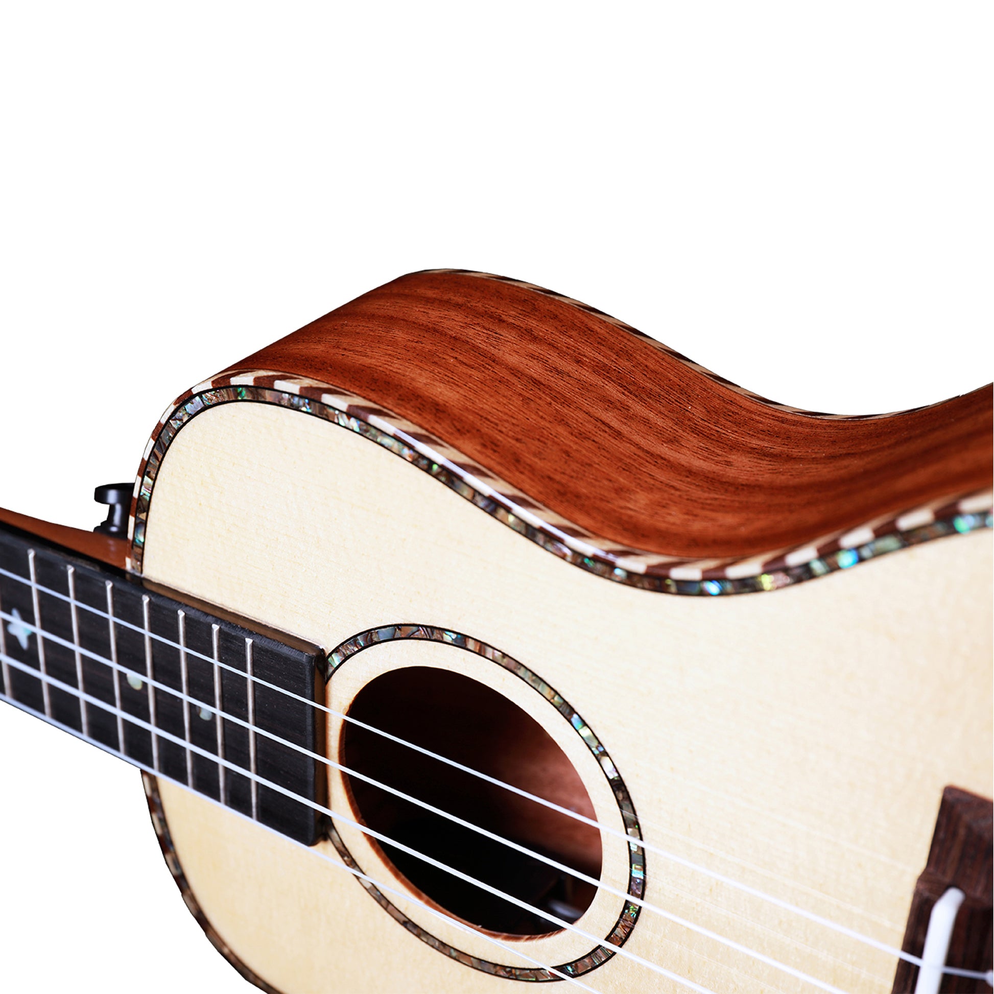 Heartland Tenor Ukulele Mahogany with EQ Muzikkon