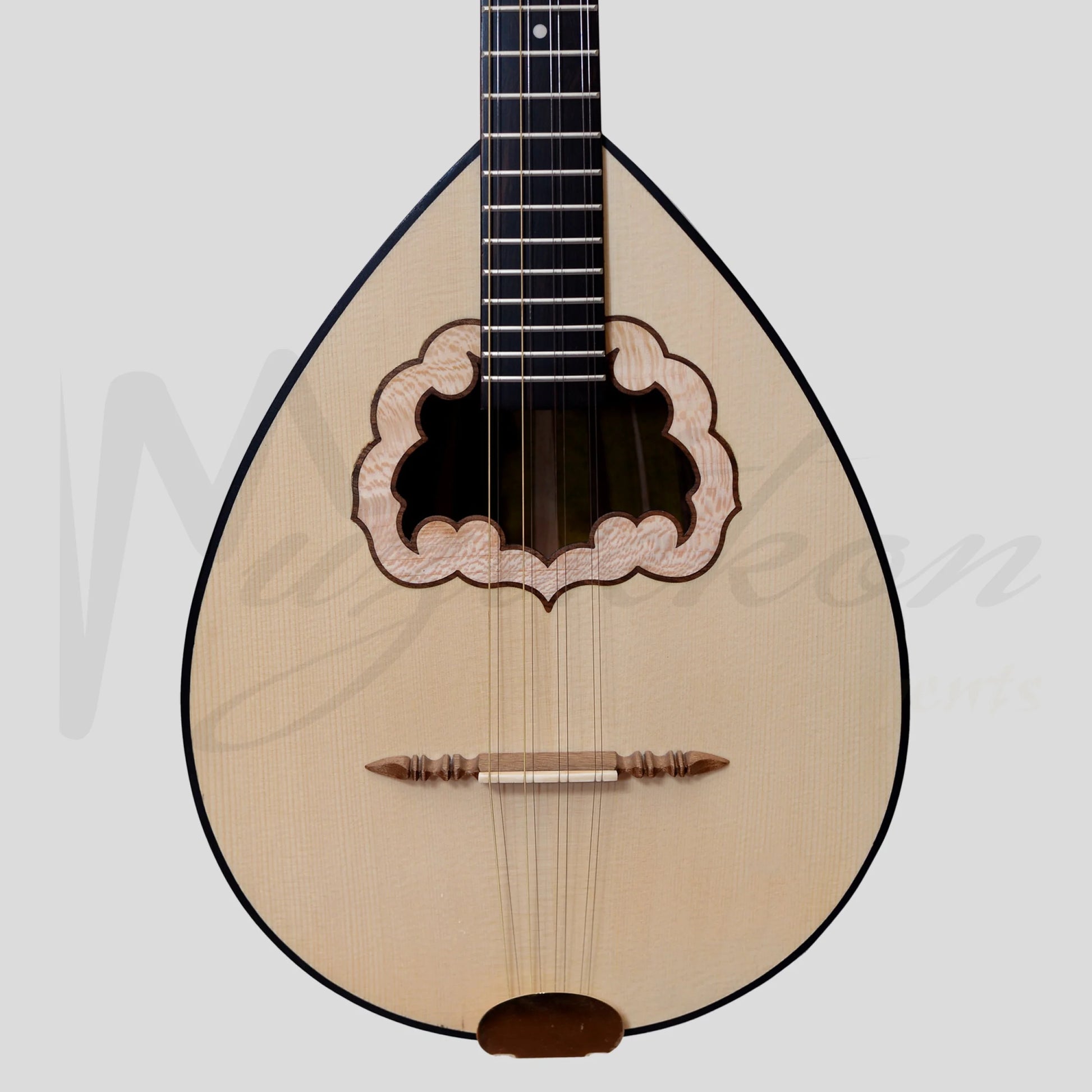 Greek Bouzouki Variegated Maple And Walnut