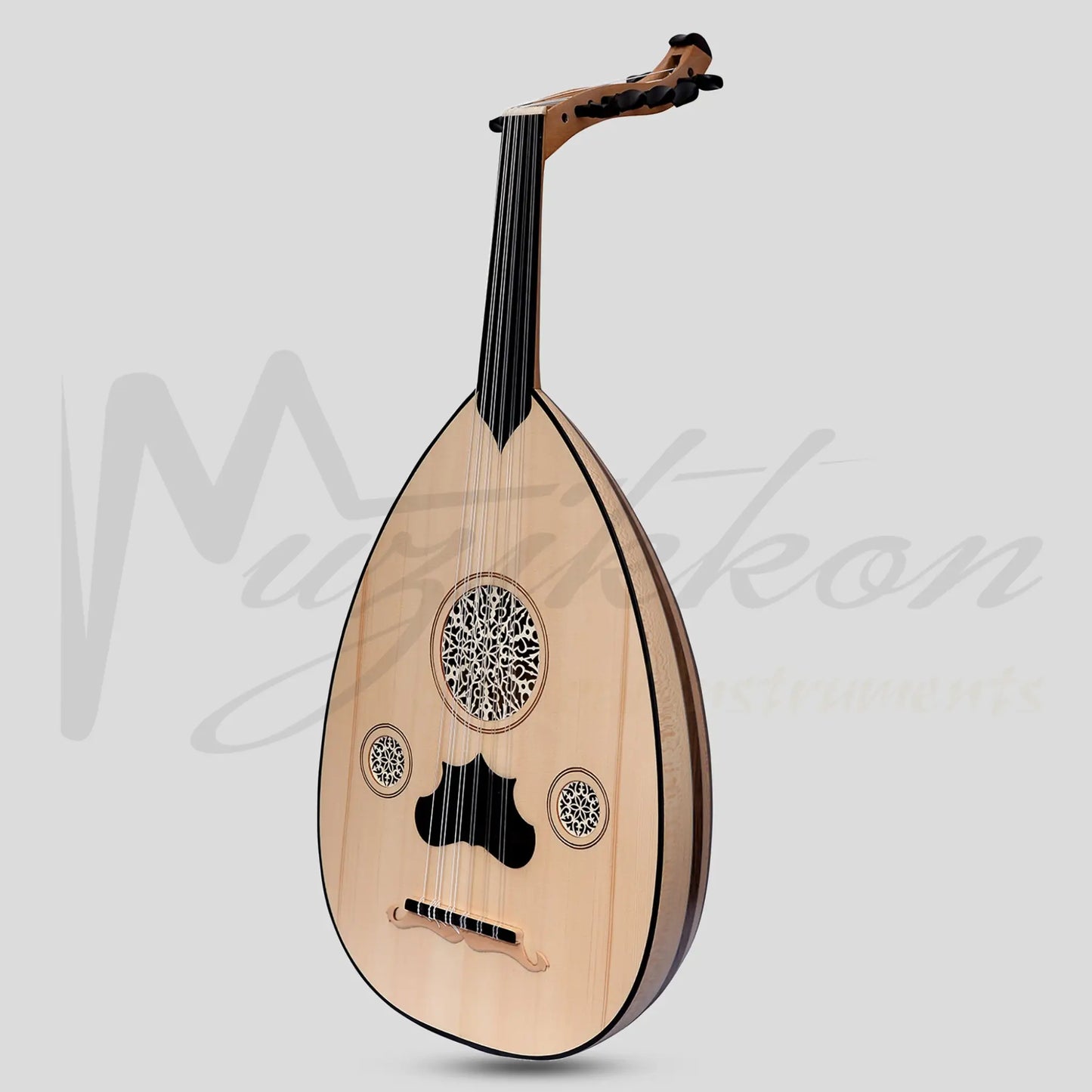 Heartland Turkish Oud 11 Strings Variegated Lacewood Walnut