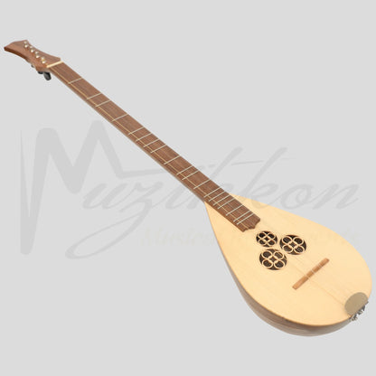 Heartland Wildwood Dulcimer Banjo 4 String Walnut