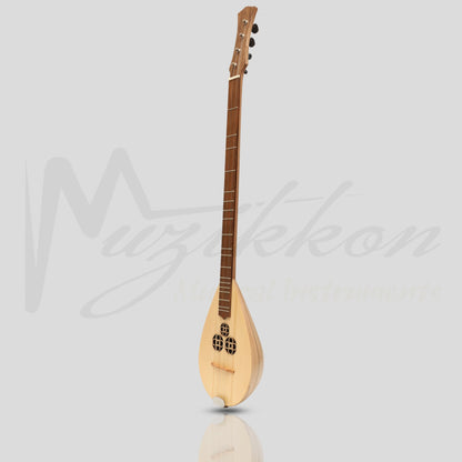 Heartland Wildwood Dulcimer Banjo 4 String Lacewood