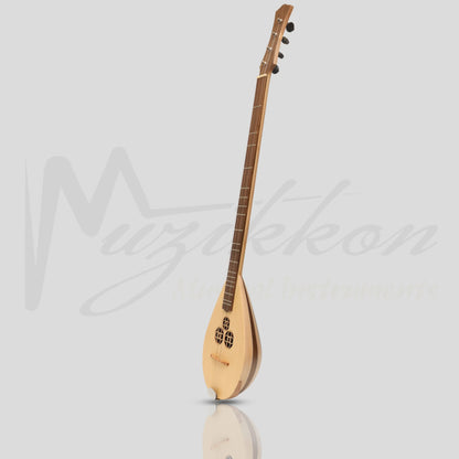 Heartland Wildwood Dulcimer Banjo 4 String Walnut/Lacewood