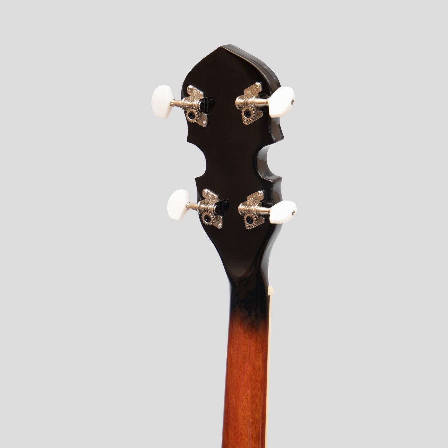 Heartland 4 Corde 17 Fret Irish Tenor Banjo Left Handed Player Series con finitura chiusa e solida sunburst