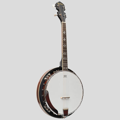 Heartland 4 corde 17 fret Irish Tenor Banjo Player Series con finitura chiusa Solid Back Sunburst