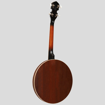 Heartland 4 corde 17 fret Irish Tenor Banjo Player Series con finitura chiusa Solid Back Sunburst