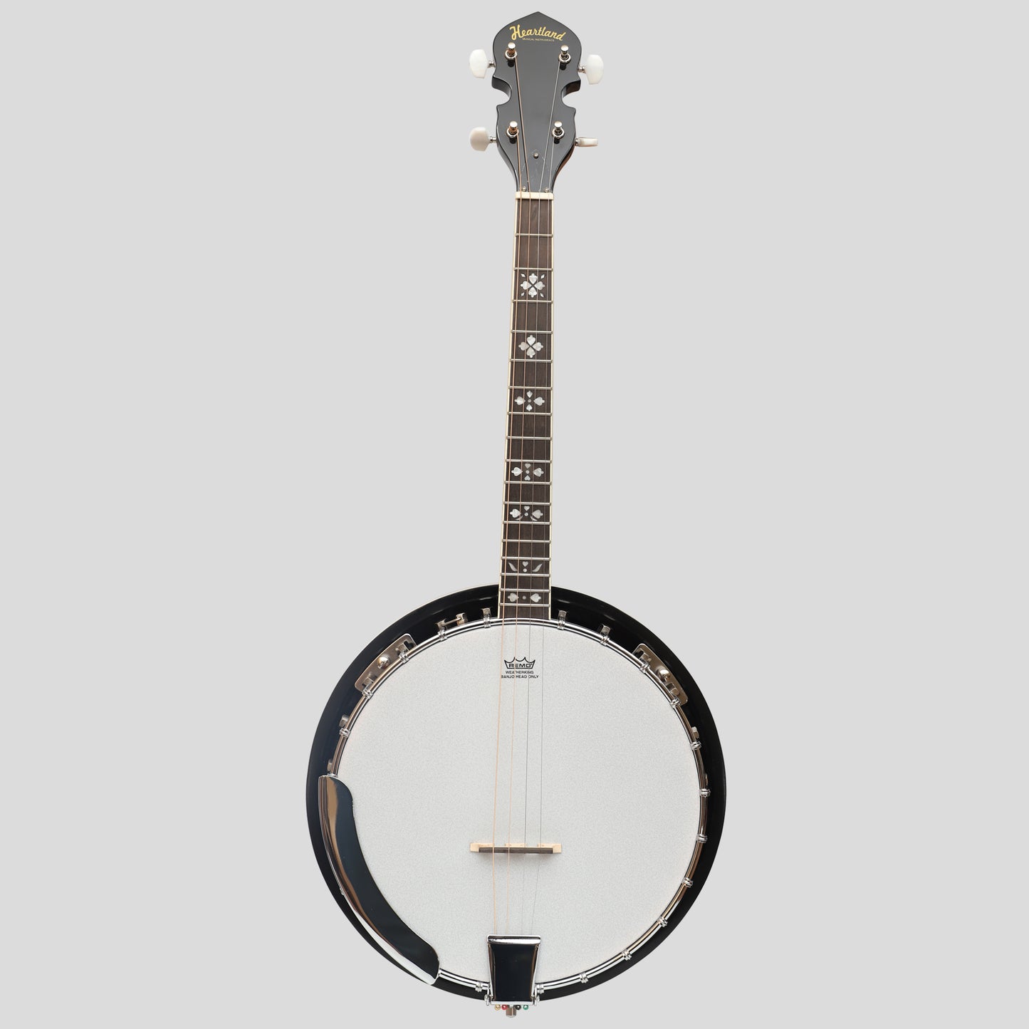 Heartland 4 corde 17 fret Irish Tenor Banjo Player Series con finitura chiusa Solid Back Sunburst