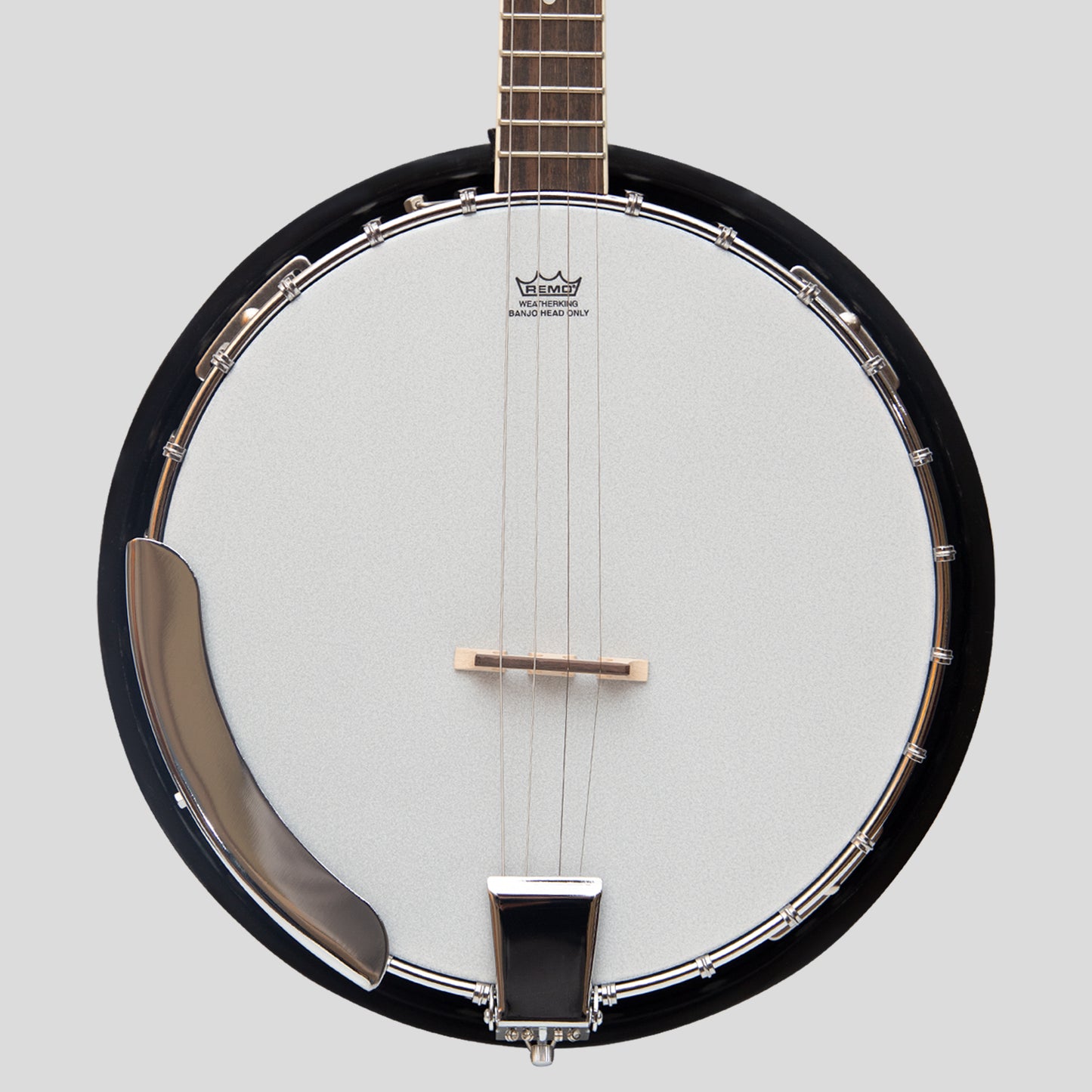 Heartland 4 Corde Banjo 19 tasti Irish Tenor Banjo 24 Staffa con schienale solido chiuso