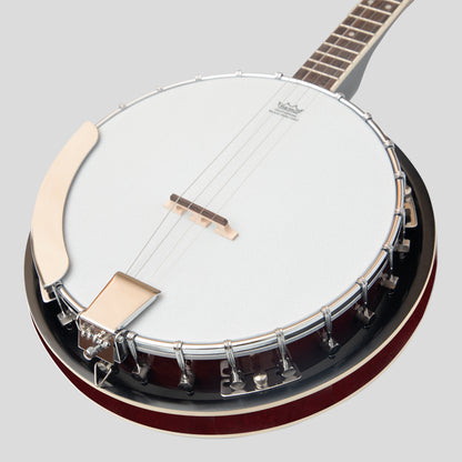 Heart land 4 String Banjo 19 Bünde Irish Tenor Banjo 24 Klammer mit geschlossenem Rücken