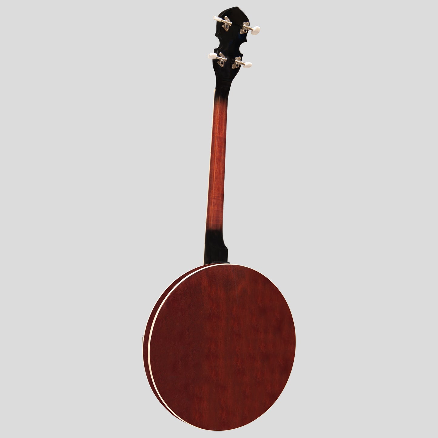 Heartland 4 String Banjo 19 Frets Irish Tenore Banjo Mano Sinistro 24 Staffa Con Schiena Solida Chiusa