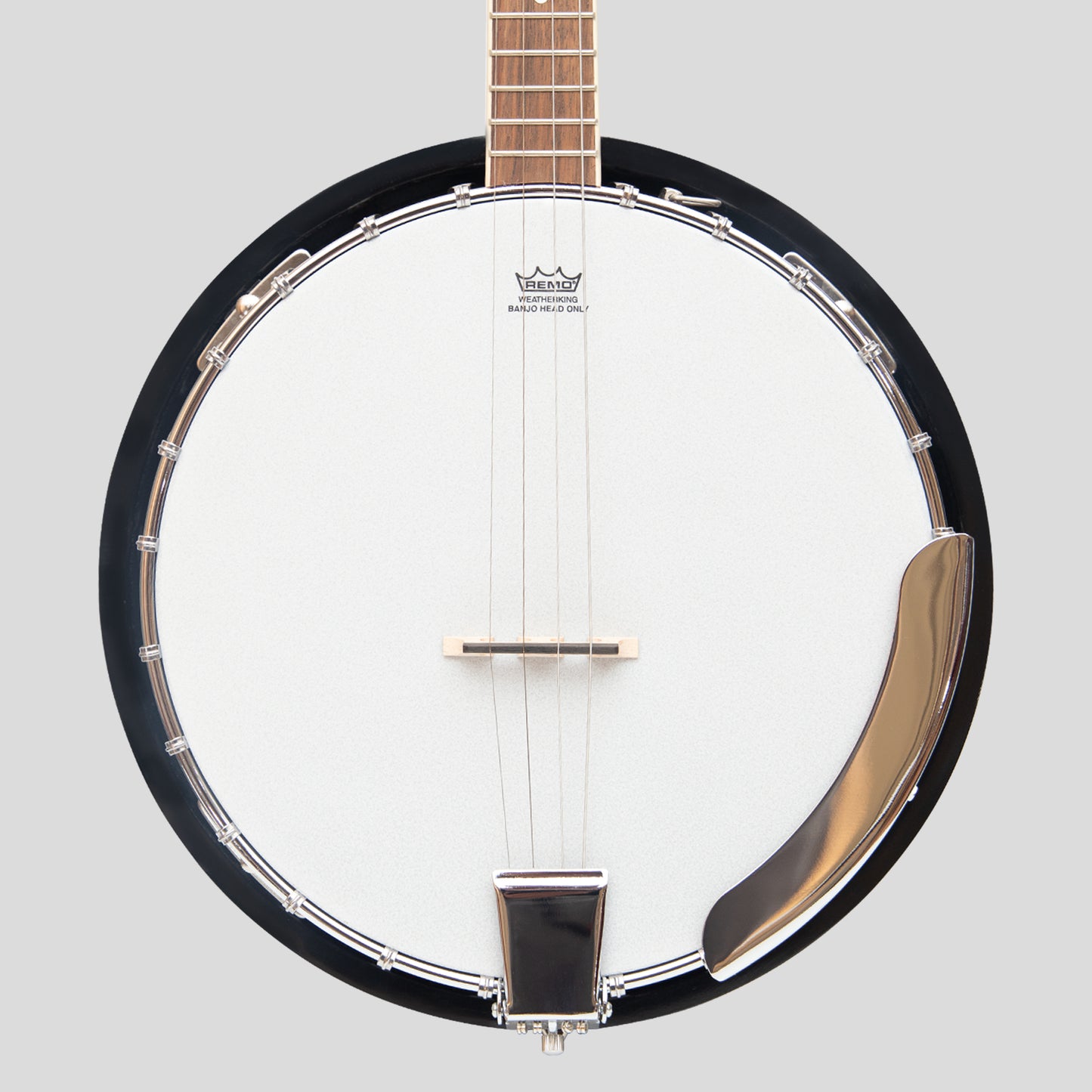 Heartland 4 String Banjo 19 Frets Irish Tenore Banjo Mano Sinistro 24 Staffa Con Schiena Solida Chiusa