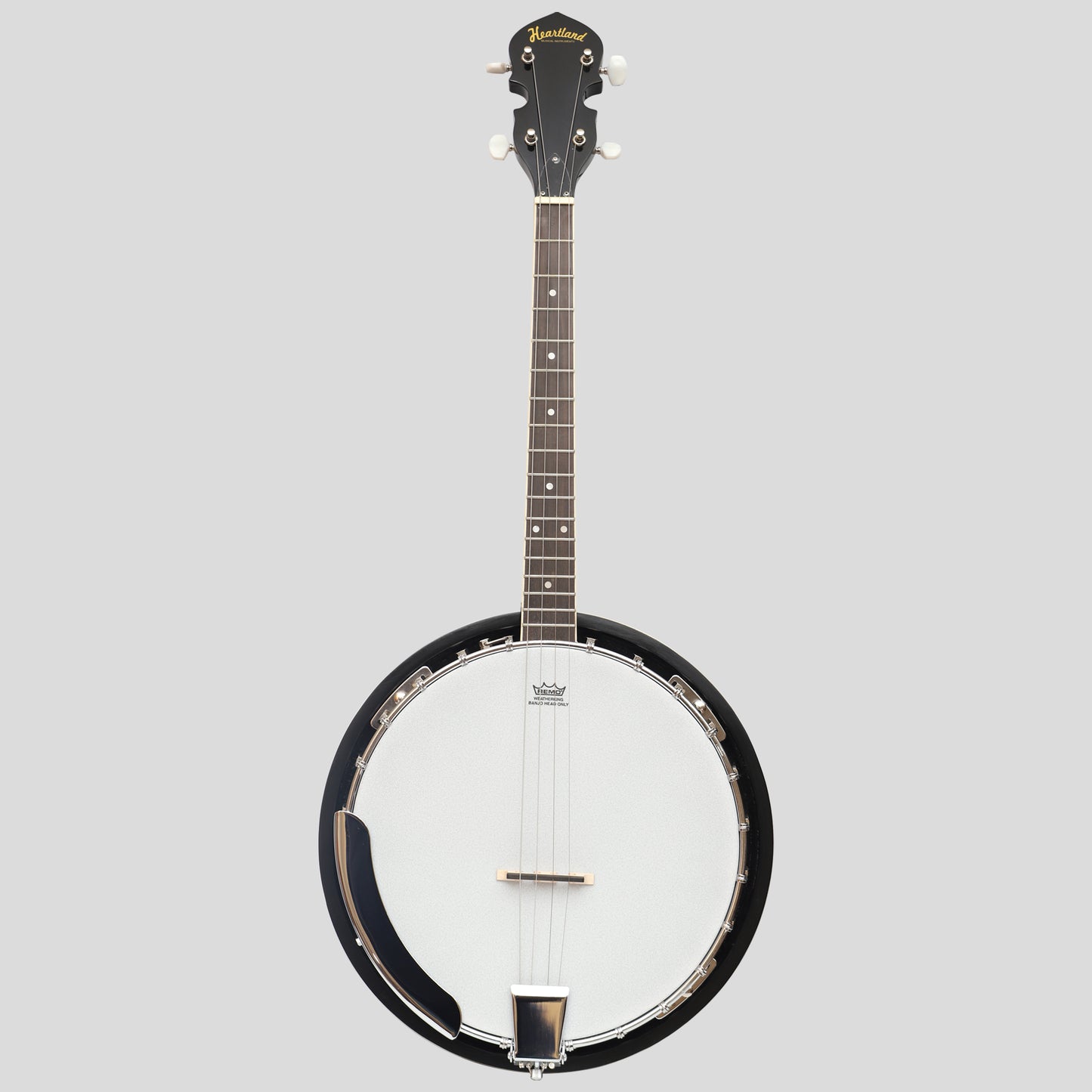 Heart land 4 String Banjo geschlossen Solid Back 17 Fret, 4 String Irish Tenor Banjo Kurz skala