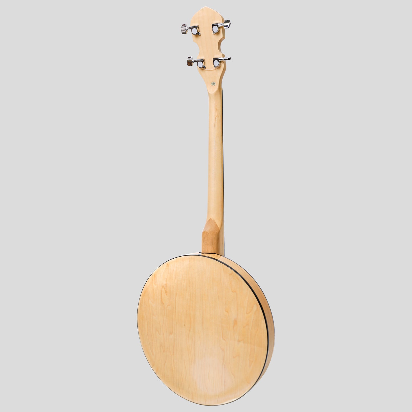 Heartland Deluxe Irish Tenor Banjo Mancino 19 tasti 24 Staffa Chiuso Solido Retro Acero Finitura