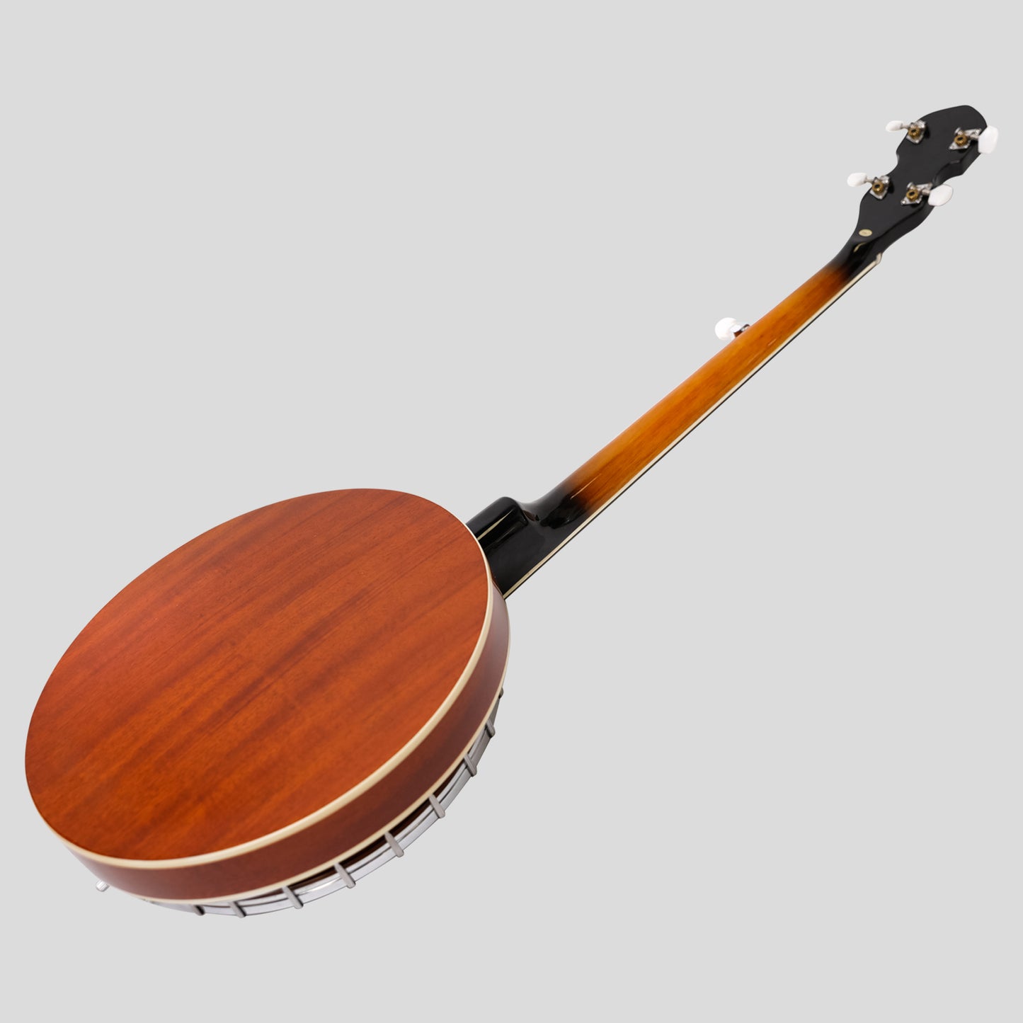 Heartland 5 String Irish Banjo Left Handed Player Series 24 Bracket con finitura chiusa a raggi di sole