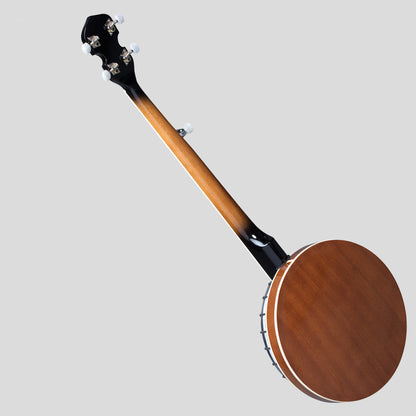 Heartland 5 corde Irish Banjo Player Series 24 staffa con finitura Solid Back Sunburst chiuso