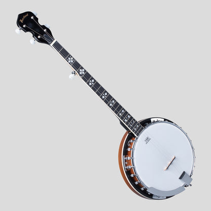 Heartland 5-saitiger irischer Banjospieler Serie 24 Halterung mit geschlossenem, festem Sunburst-Finish