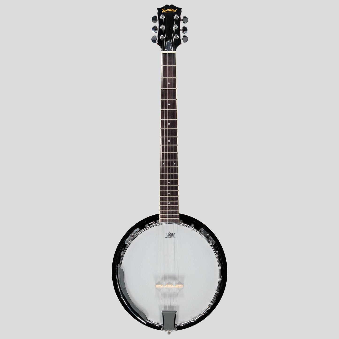 Heartland 6-saitiges Gitarrenbanjo mit festem Boden, irisches Gitarrenbanjo