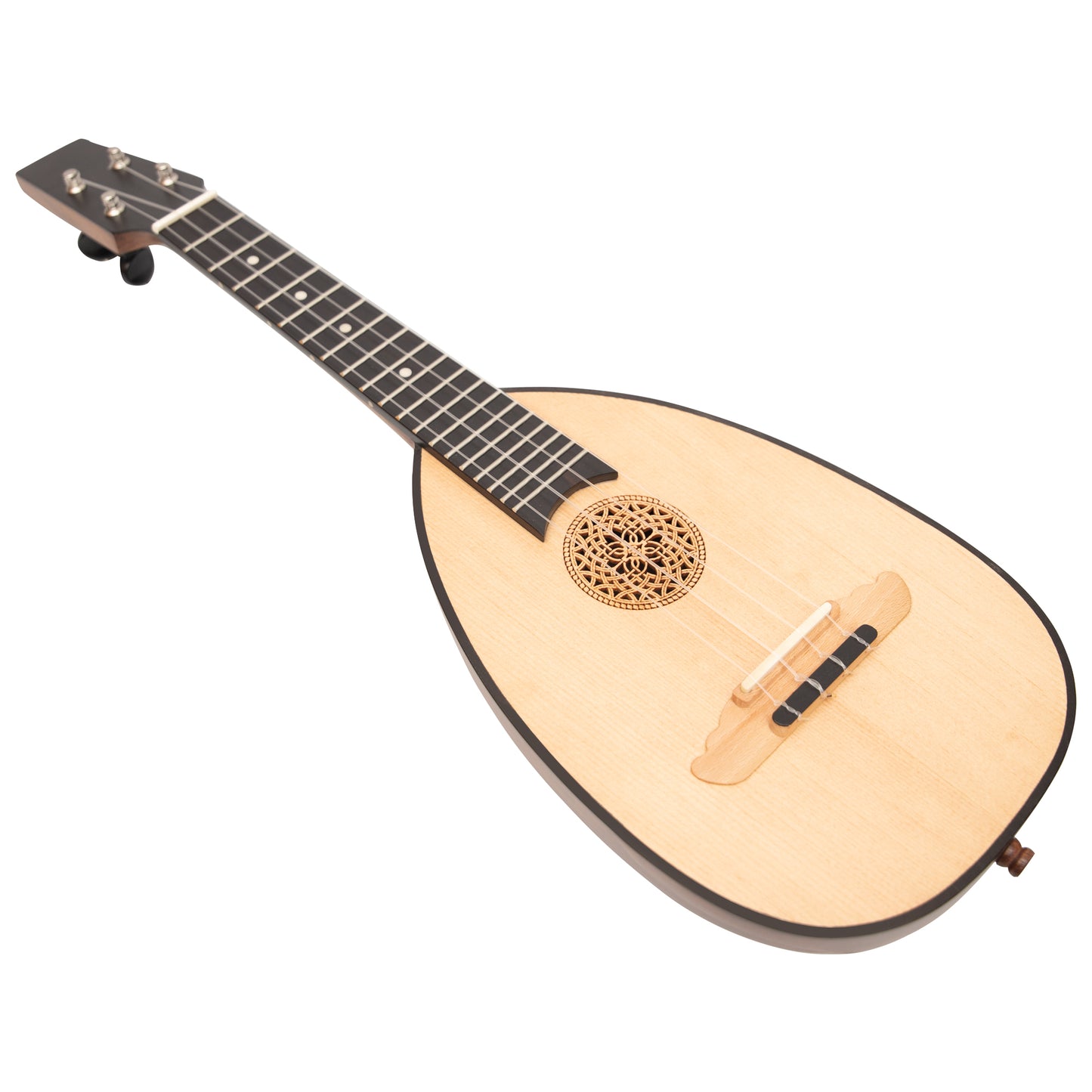 Heart land Barock Ukulele, 4 Streich konzert Palisander