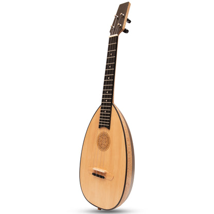 UKULELE BAROCCO HEARTLAND, TENORE A 4 CORDE VARIEGATO NOCE E PIZZO MANO SINISTRA