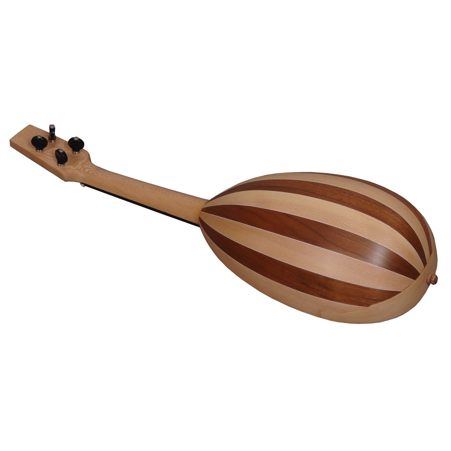 HEARTLAND BAROQUE UKUlELE, PASSEGGIATA VARIEGATA DEL CONCERTO A 4 STRINGERE E LACEWOOD A MANO