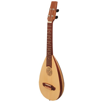 Heartland Baroque Ukulele, 4-saitiger Sopran aus Palisander und Spitzenholz