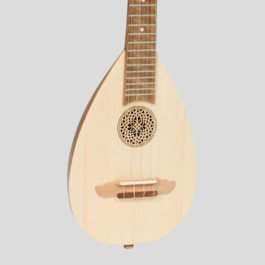 Heartland Baroque Ukulele, 4 corde soprano variegato noce e pizzo