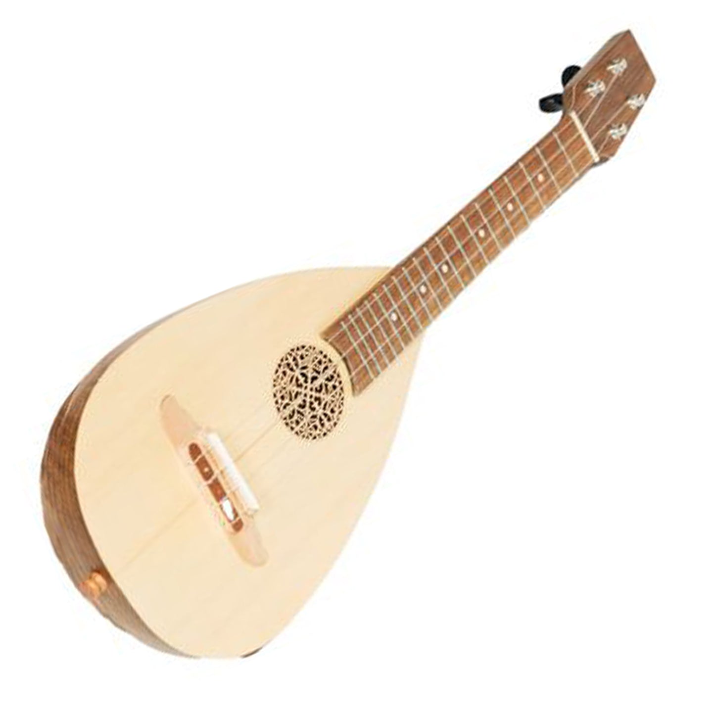 Heartland Barock Ukulele, 4-saitiger Sopran Walnuss