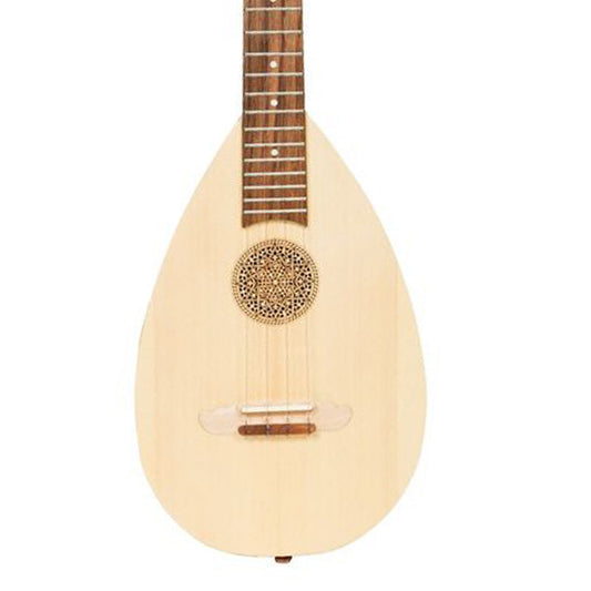 Ukulele barocco Heartland, noce tenore 4 corde