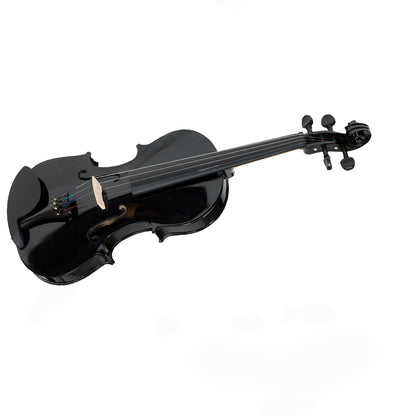 Heartland Black Gloss Full Size 4-4 Laminated Student Violin