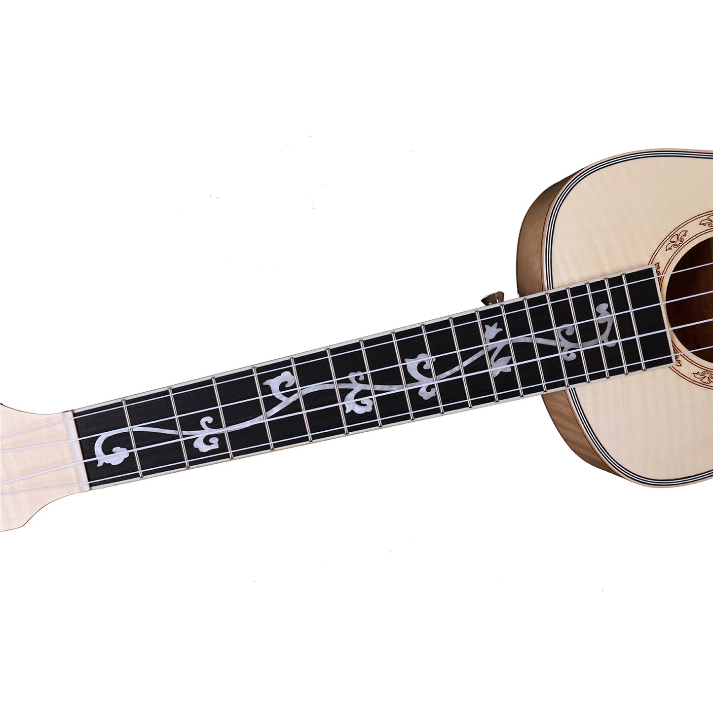 Heartland Concert Ukulele Flamed Maple Muzikkon