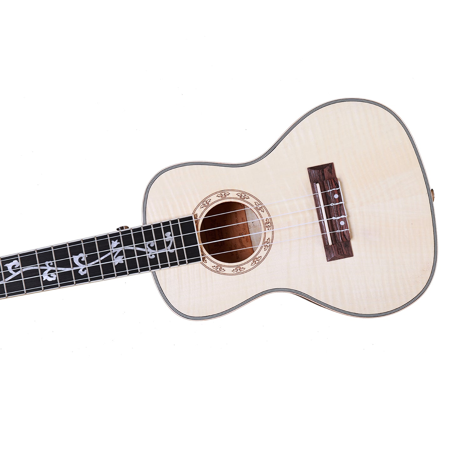 Heartland Concert Ukulele Flamed Maple Muzikkon