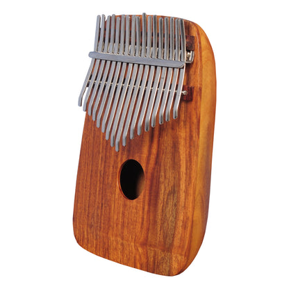 Heartland Mulberry Pianoforte rotondo sul retro del pollice, Kalimba africana, Mbira con parte superiore in palissandro