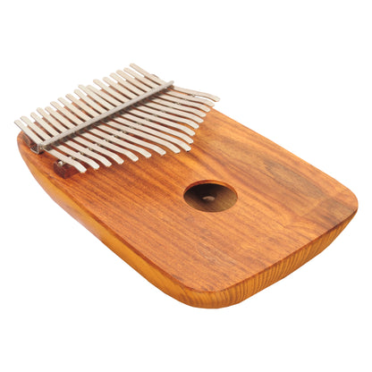 Heartland Mulberry Daumenklavier mit rundem Rücken, afrikanische Kalimba, Mbira mit Palisanderdecke