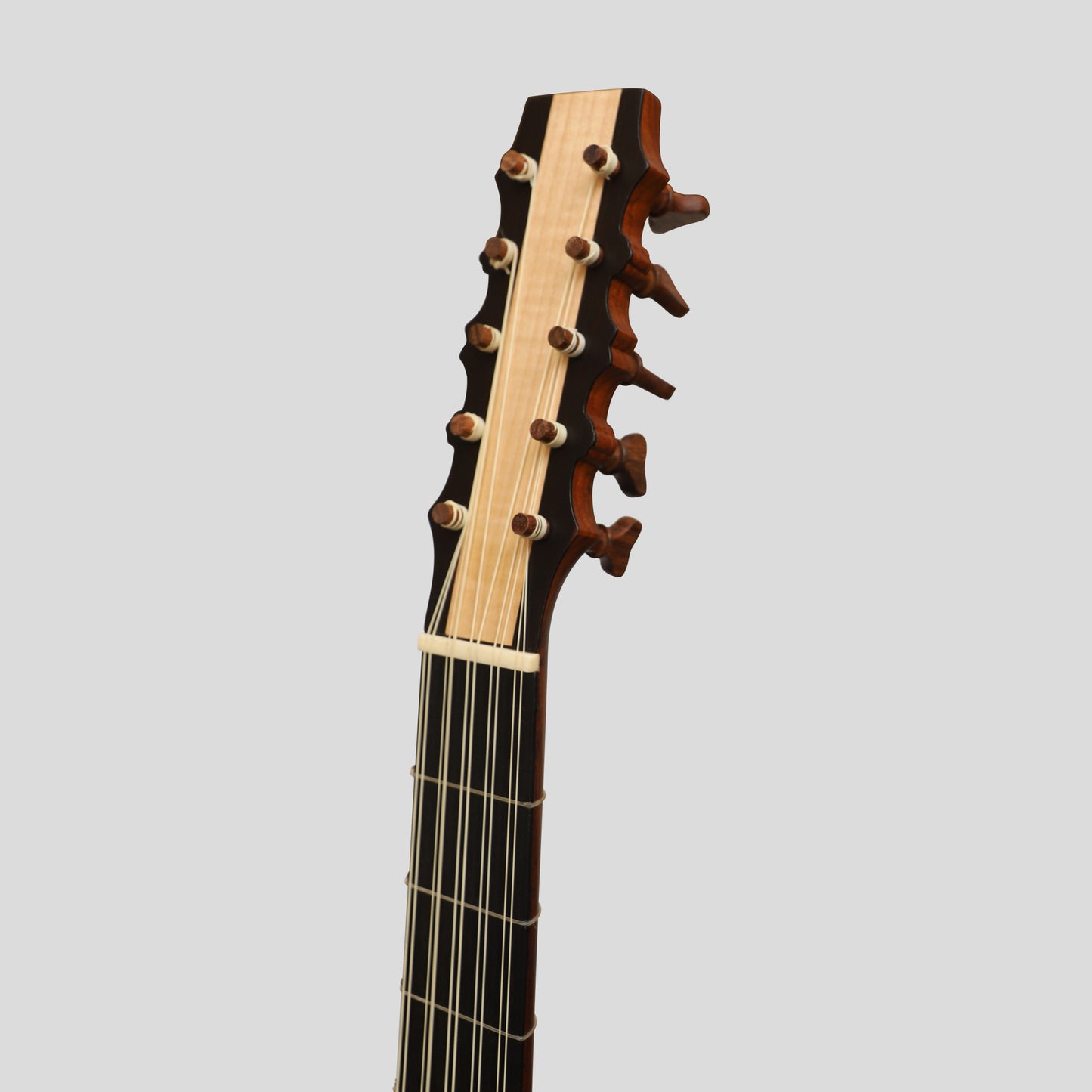 Heartland Sellas Baroque Guitar, 5 Course Rosewood