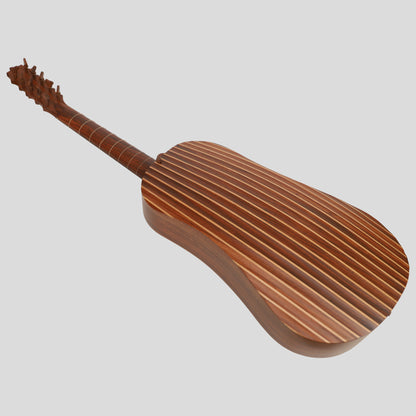 Heartland Sellas Baroque Guitar, 5 Course Rosewood