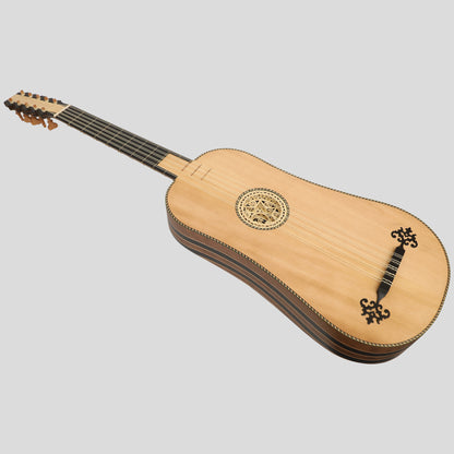 Heartland Sellas Barockgitarre 5-chörig Nussbaum Ebenholz