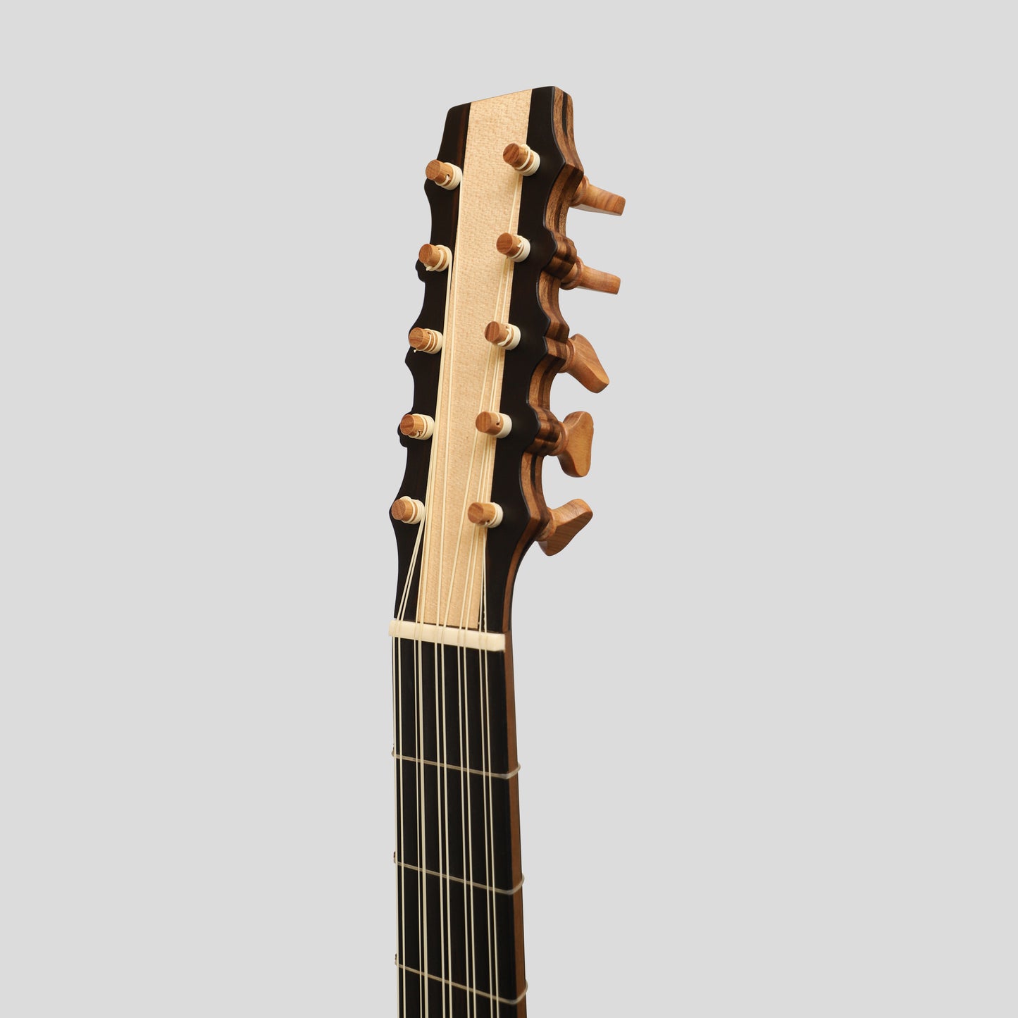 Heartland Sellas Barockgitarre 5-chörig Nussbaum Ebenholz