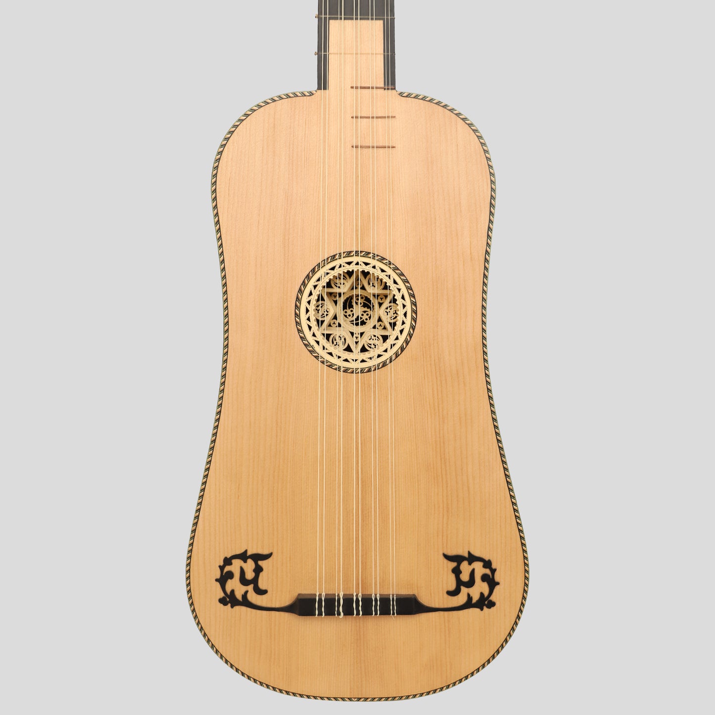 Chitarra barocca Heartland Sellas, palissandro di noce variegato a 5 portate