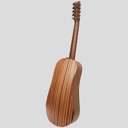 Chitarra barocca Heartland Sellas, palissandro di noce variegato a 5 portate