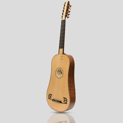 Heartland Sellas Baroque Guitar, 5 Course Walnut