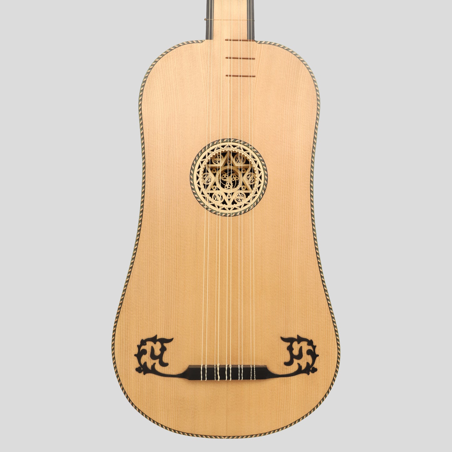 Chitarra barocca Heartland Sellas, noce a 5 corsi