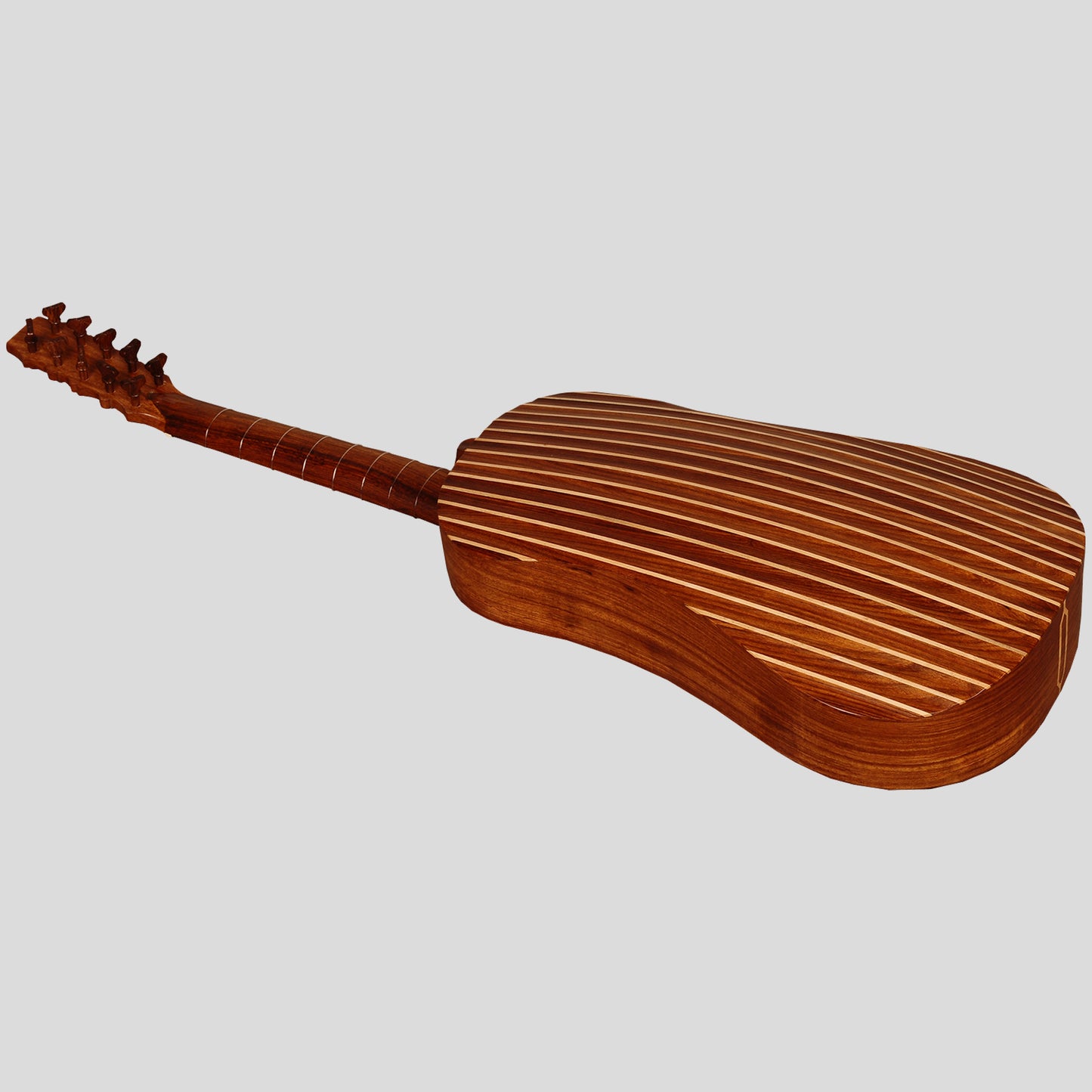 Heartland Sellas Baroque Guitar, 5 Course Left Hand Rosewood