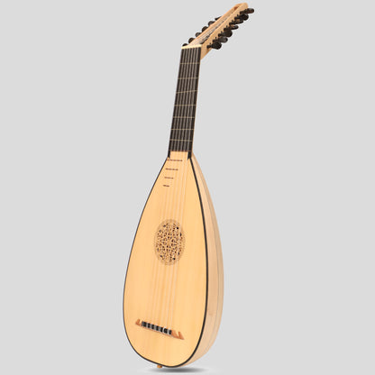 Heartland Travel Lute, 7 portate Lacewood di Muzikkon Mancino