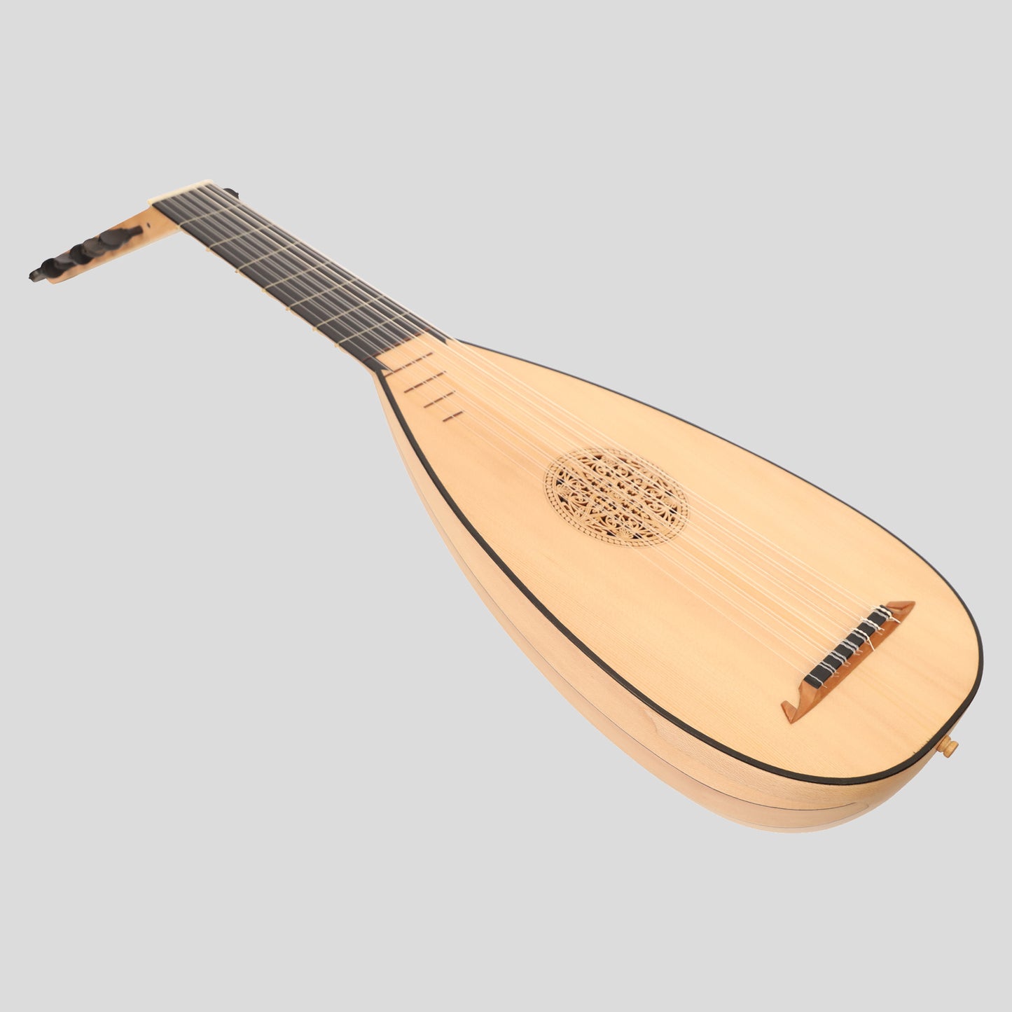 Heart land Travel Lute, 7-Gänge-Lacewood von Muzikkon Linkshänder