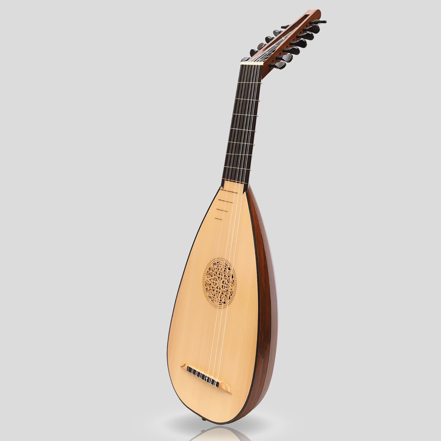 Heartland Travel Lute, 7 portate Palissandro Mancino di Muzikkon