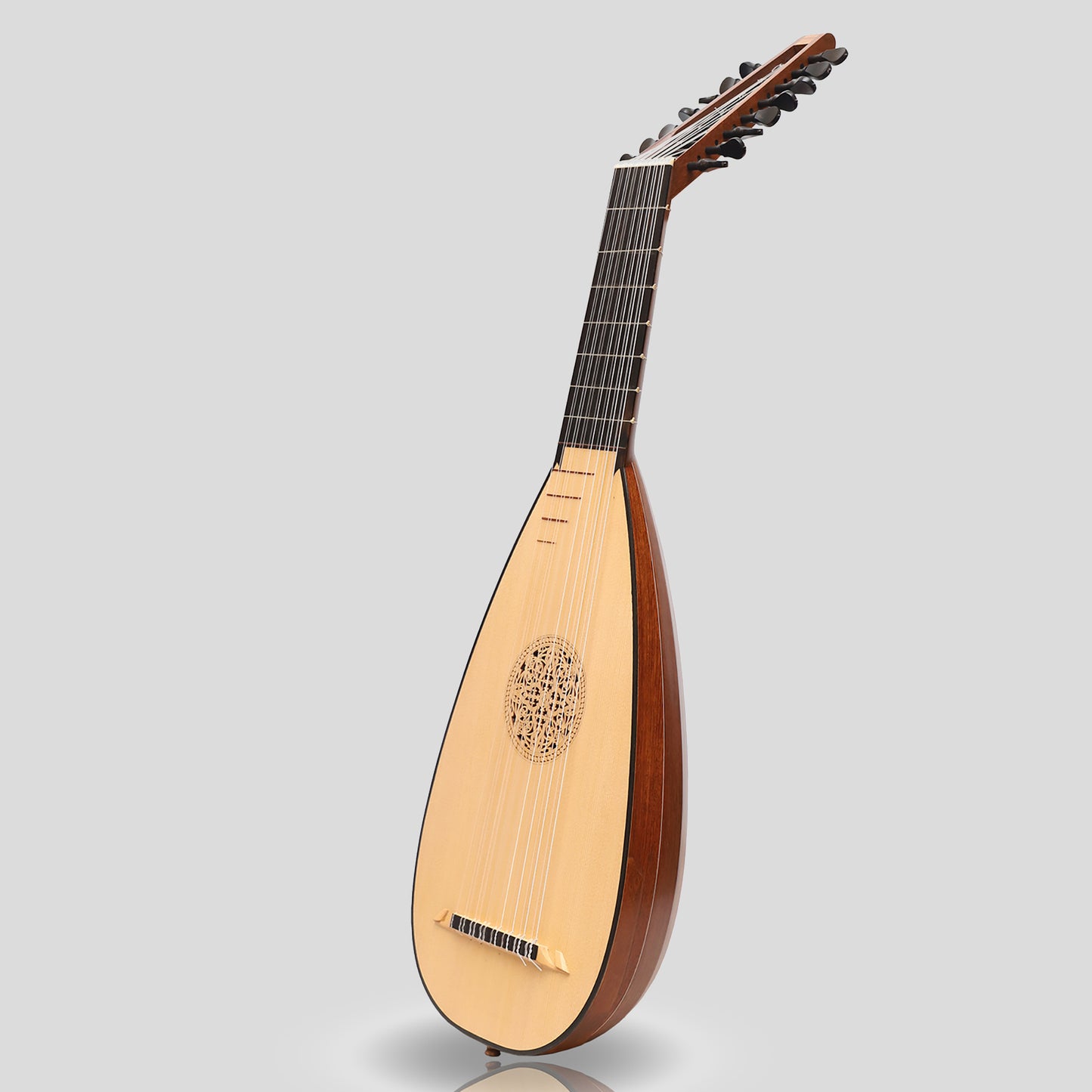 Heartland Travel Lute, 8 portate Palissandro Mancino di Muzikkon