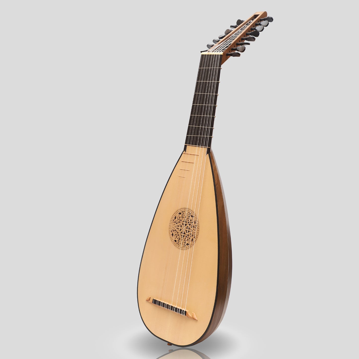 Heartland Travel Lute, 8 portate Noce Mancino di Muzikkon