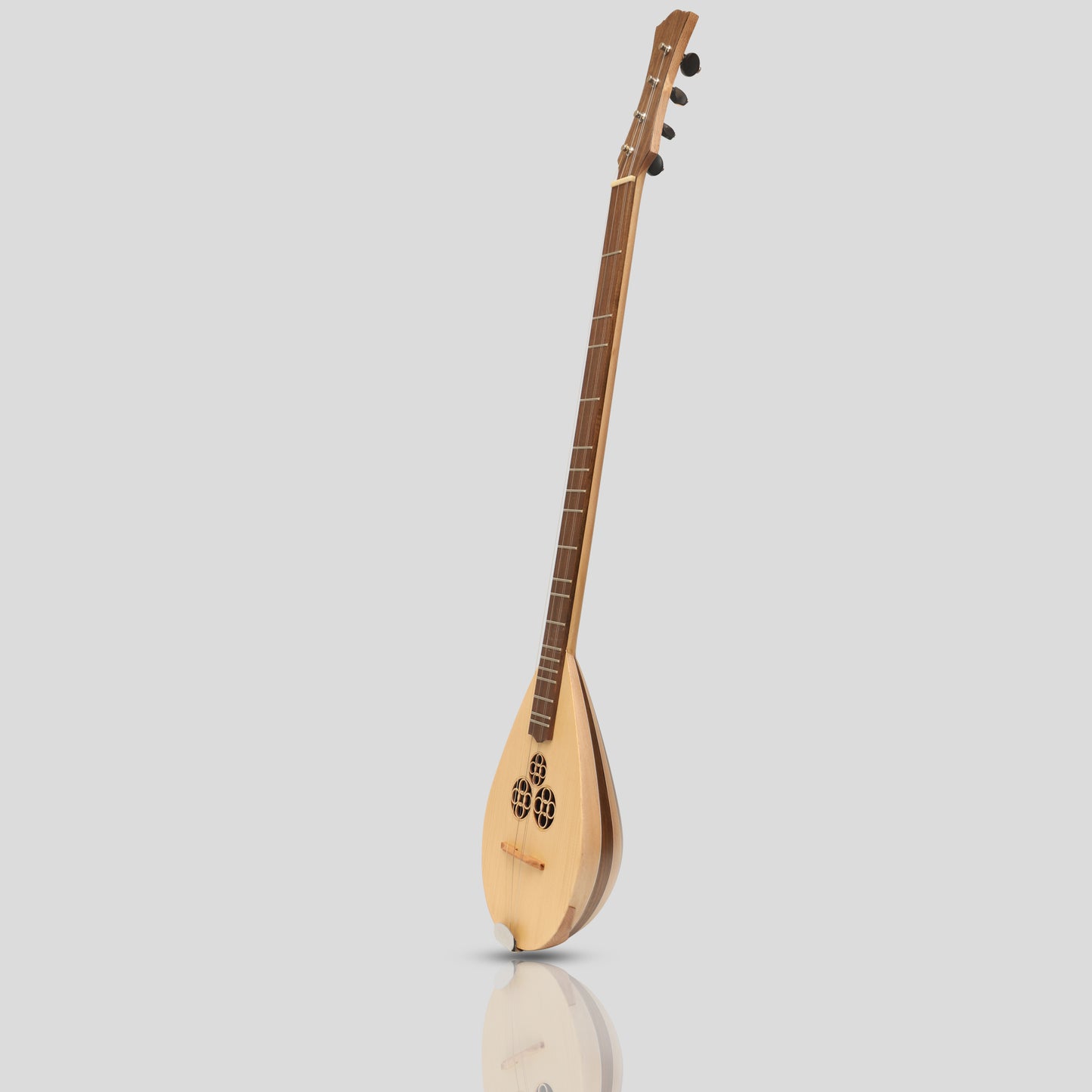 Heartland Wildwood Dulcimer Banjo, pizzo di noce variegato a 4 corde