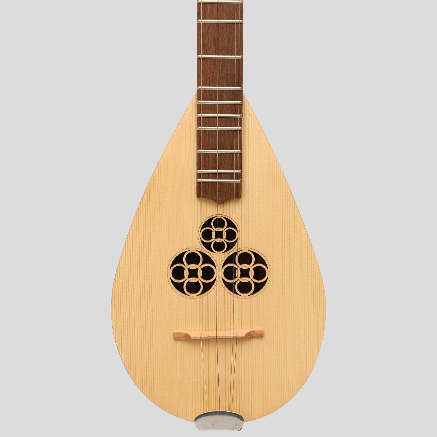 Heartland Wildwood Dulcimer Banjo, 4 String Walnut